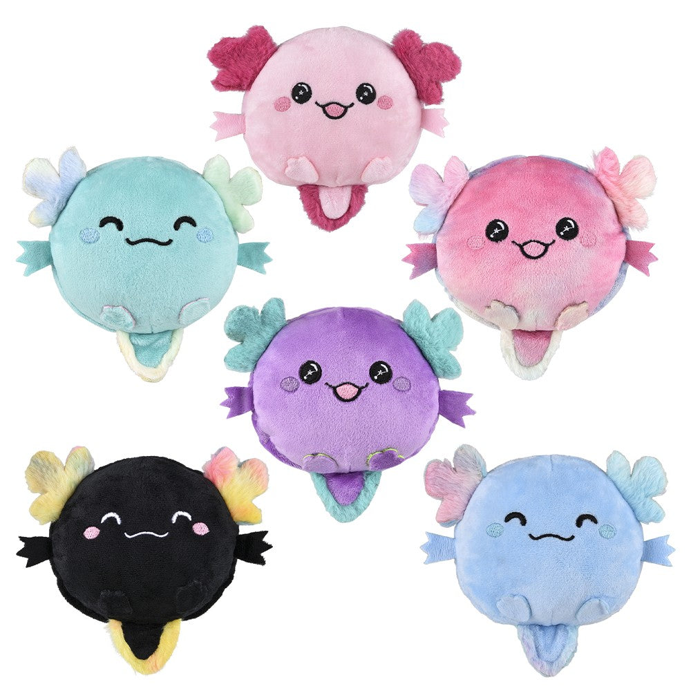 Axolotl Plush Reversible 6" (1 DZ)