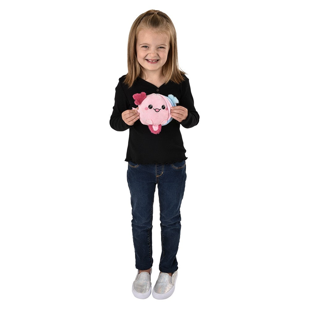 Axolotl Plush Reversible 6" (1 DZ)