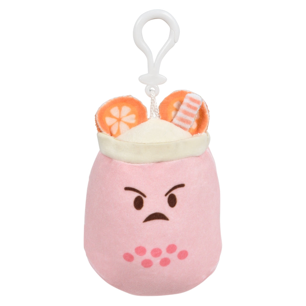 Bubble Tea Backpack Clip Plush
