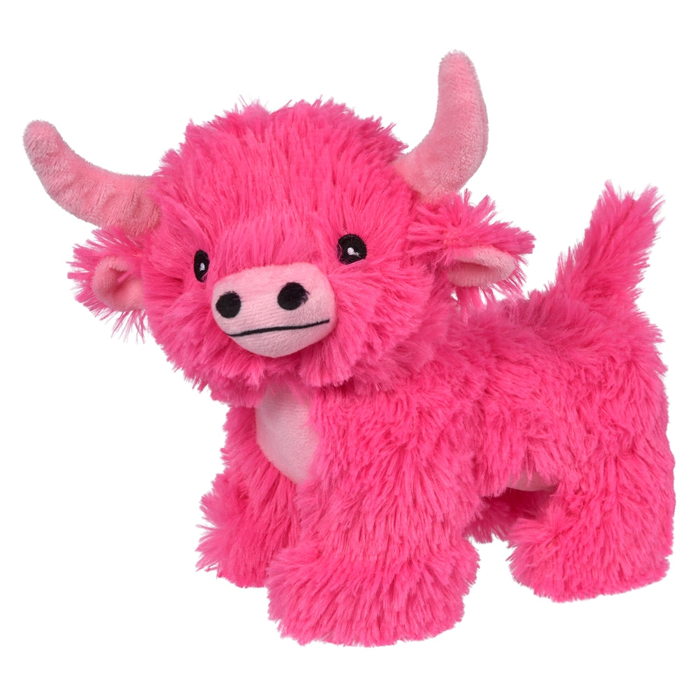 Highland Cow Plush 8" Colorful