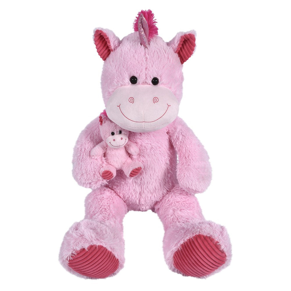 Plush Unicorn With Baby (36 in.)