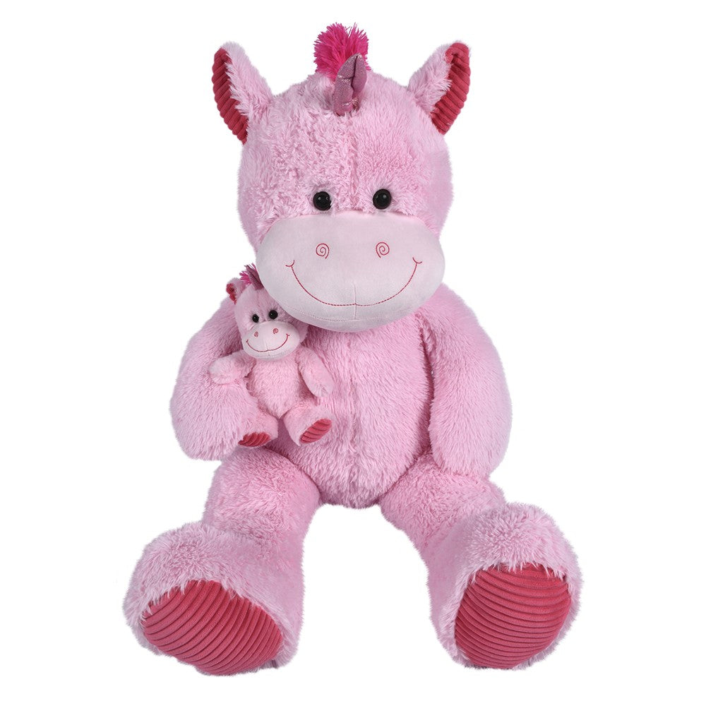 Plush Unicorn With Baby (42 in.)