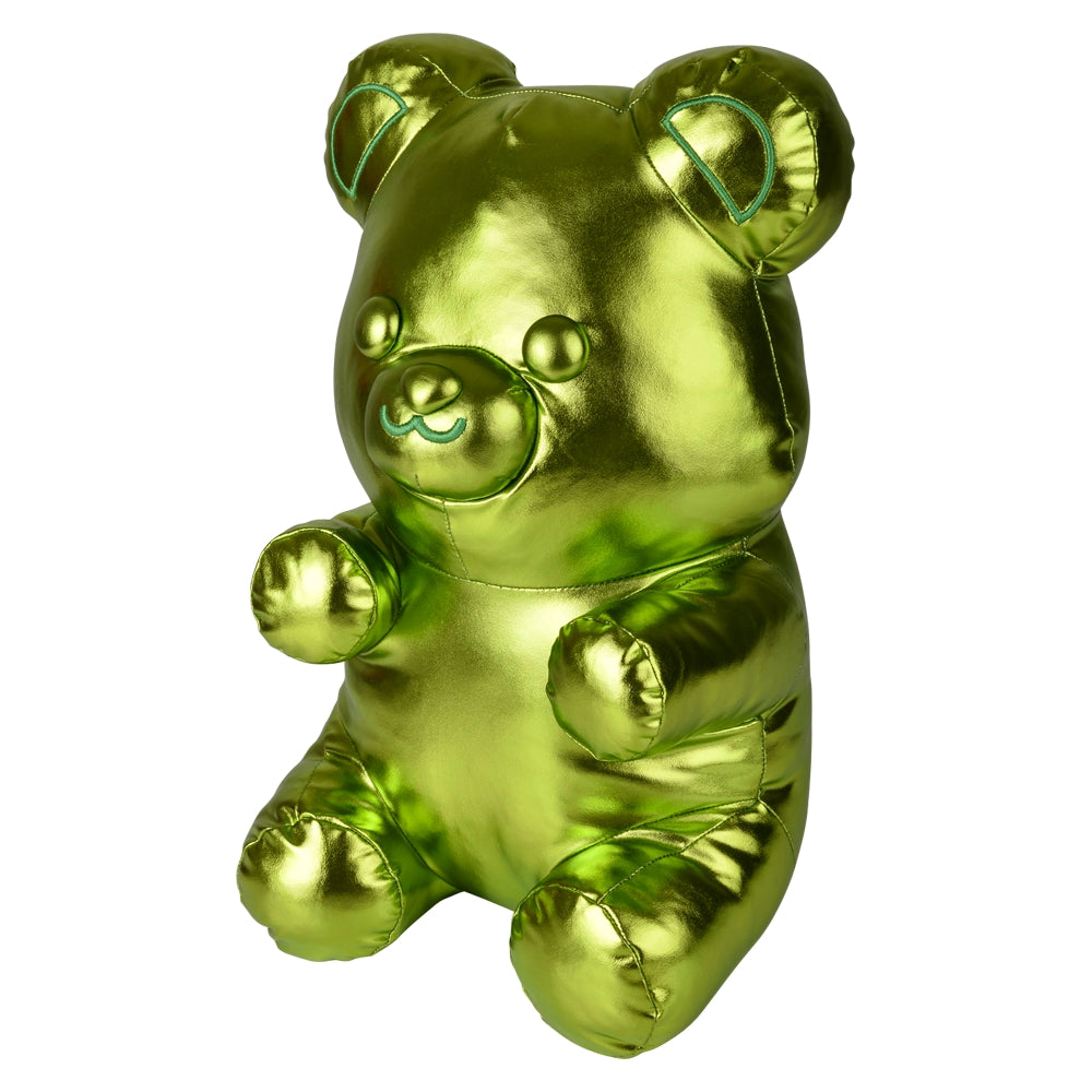 Bear Pillow Metallic Green Yummy Bear (1 PC)