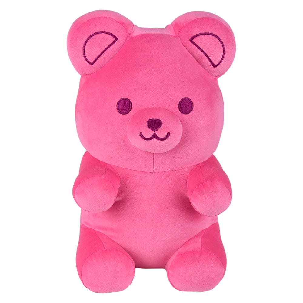 Plush Bear Pillow 16" Pink Yummy Bear
