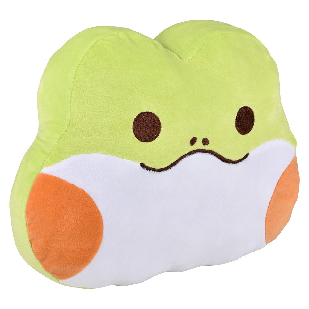 Frog Plush Pillow 16"