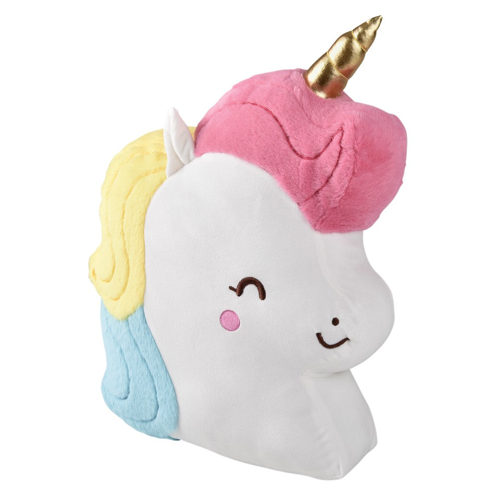 Unicorn Plush Pillow 16"