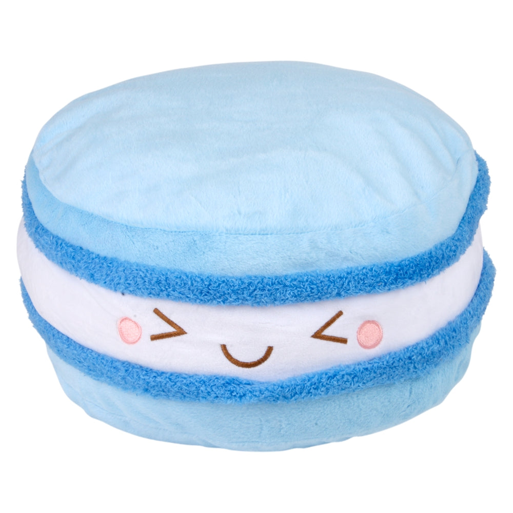 Blue Macaron Plush Pillow 14"