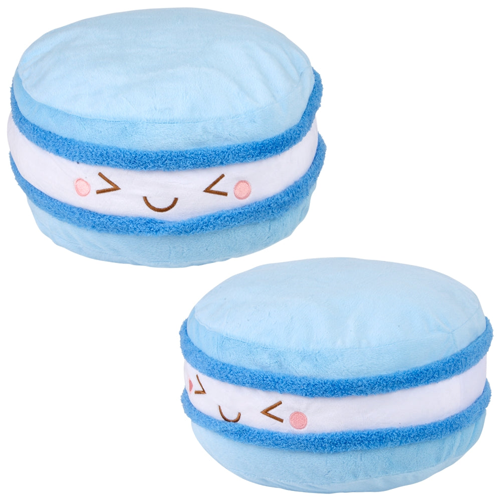 Blue Macaron Plush Pillow 14"