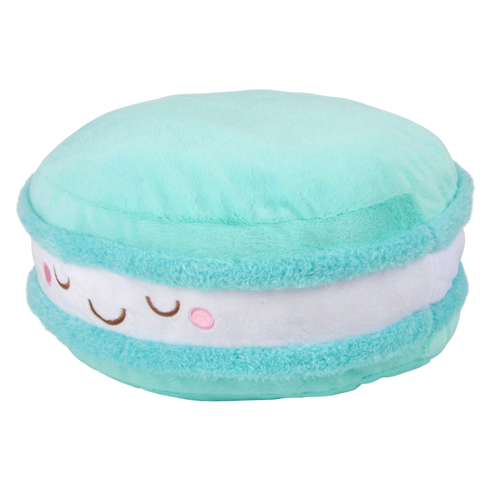 Teal Macaron Plush Pillow