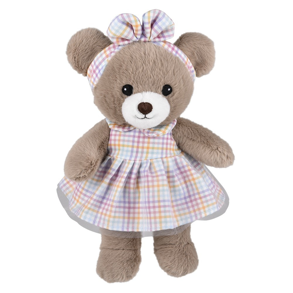 Plush Sundress Bear 12"
