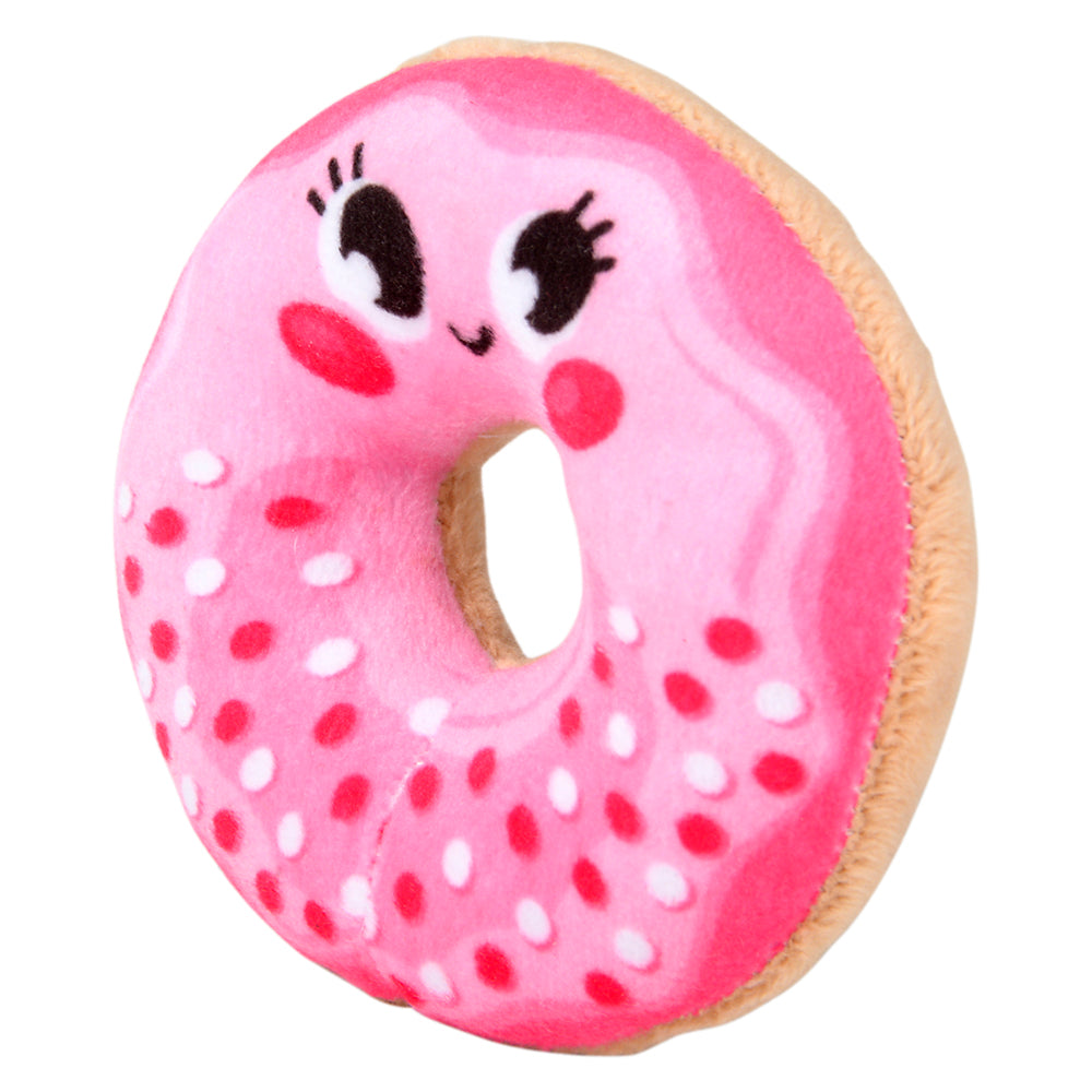 Mini Smiley Face Donut Plush (1 DZ)