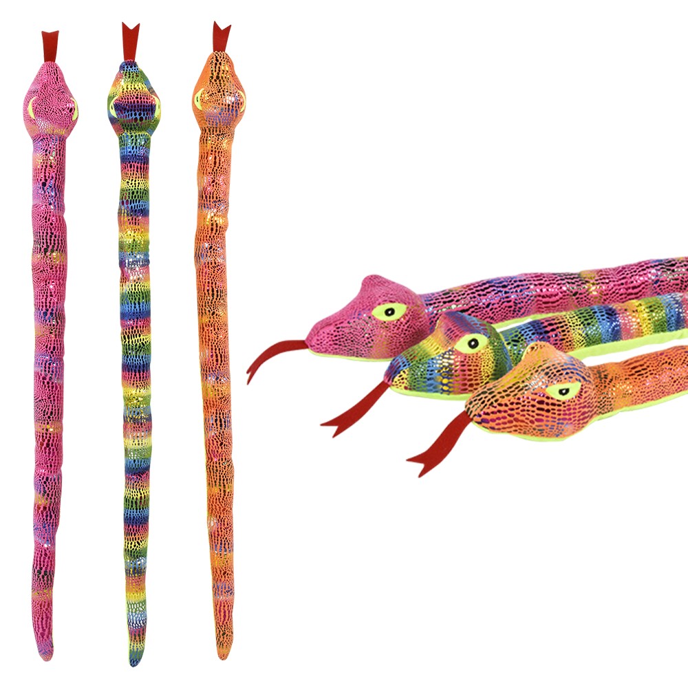 Plush Snake 33.5" Printed Snake