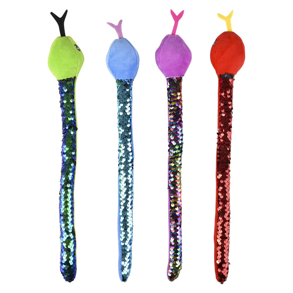 Sequin Snake Plush (1 DZ)