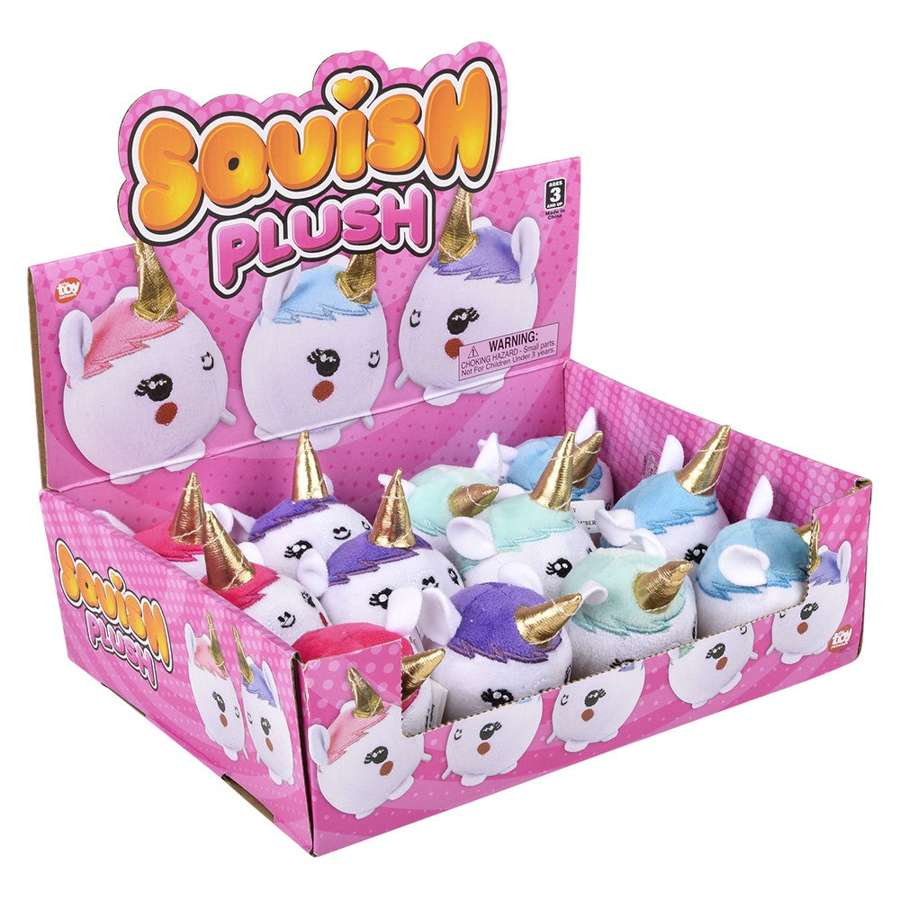 Squish Plush Unicorn (1 DZ)