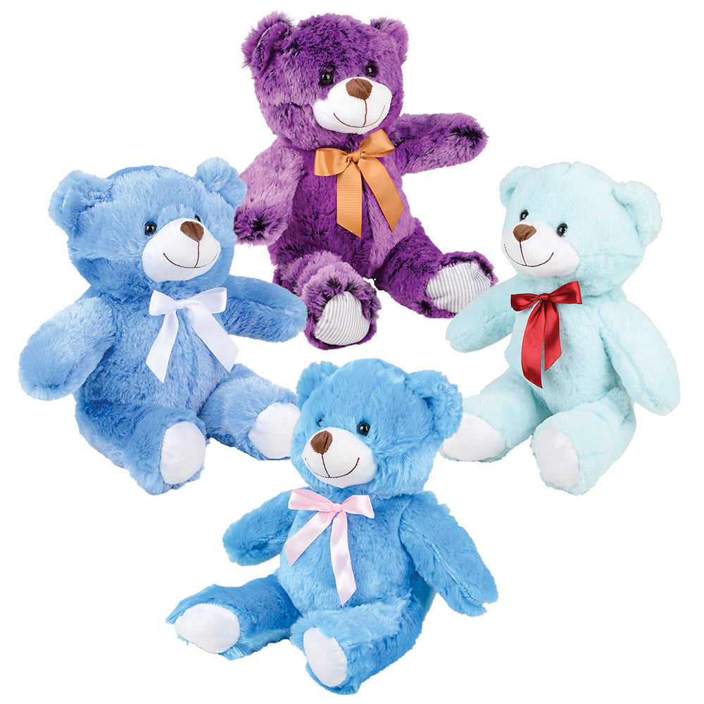 Plush Ribbon Bear Assortment (1 DZ)