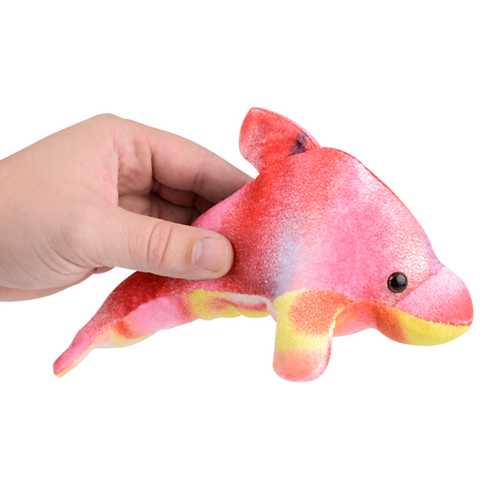 Plush Tie Dye Dolphin (1 DZ)
