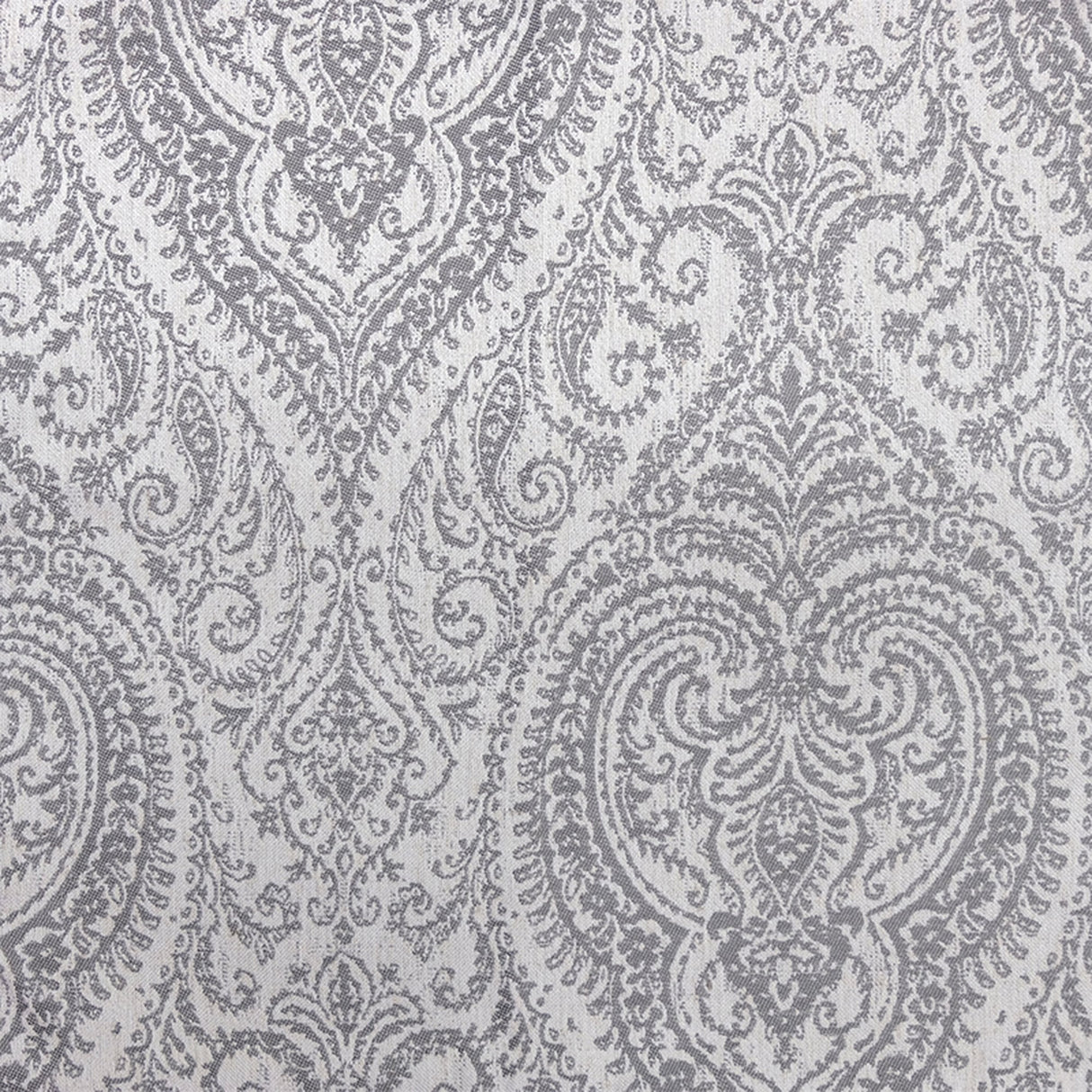 Polina Fabric Polyester Linen Jacquard Fabric - Two Tone Paisley Damask, 59" Width (1 Yard)