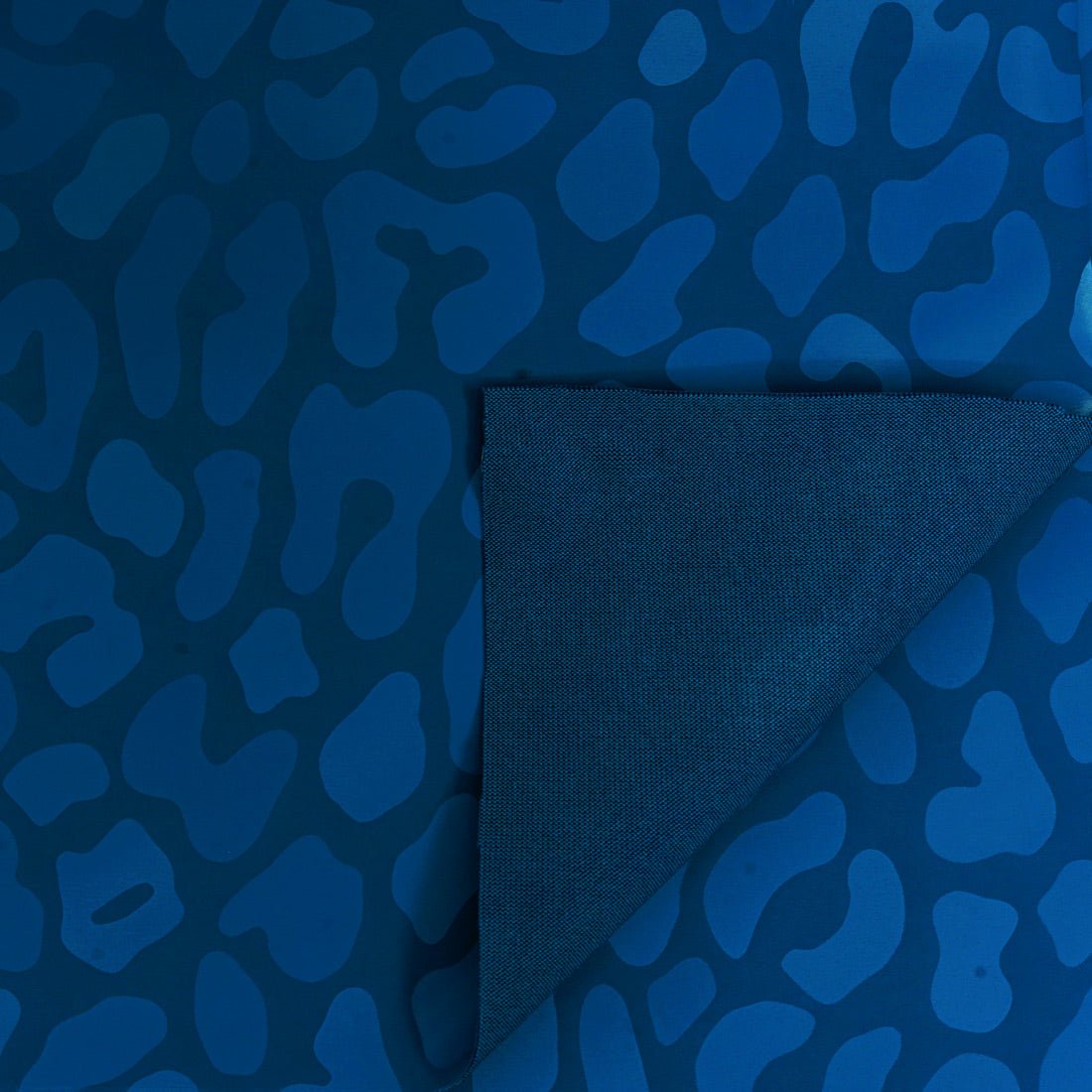Slick Vinyl Leopard Print Stretch Fabric