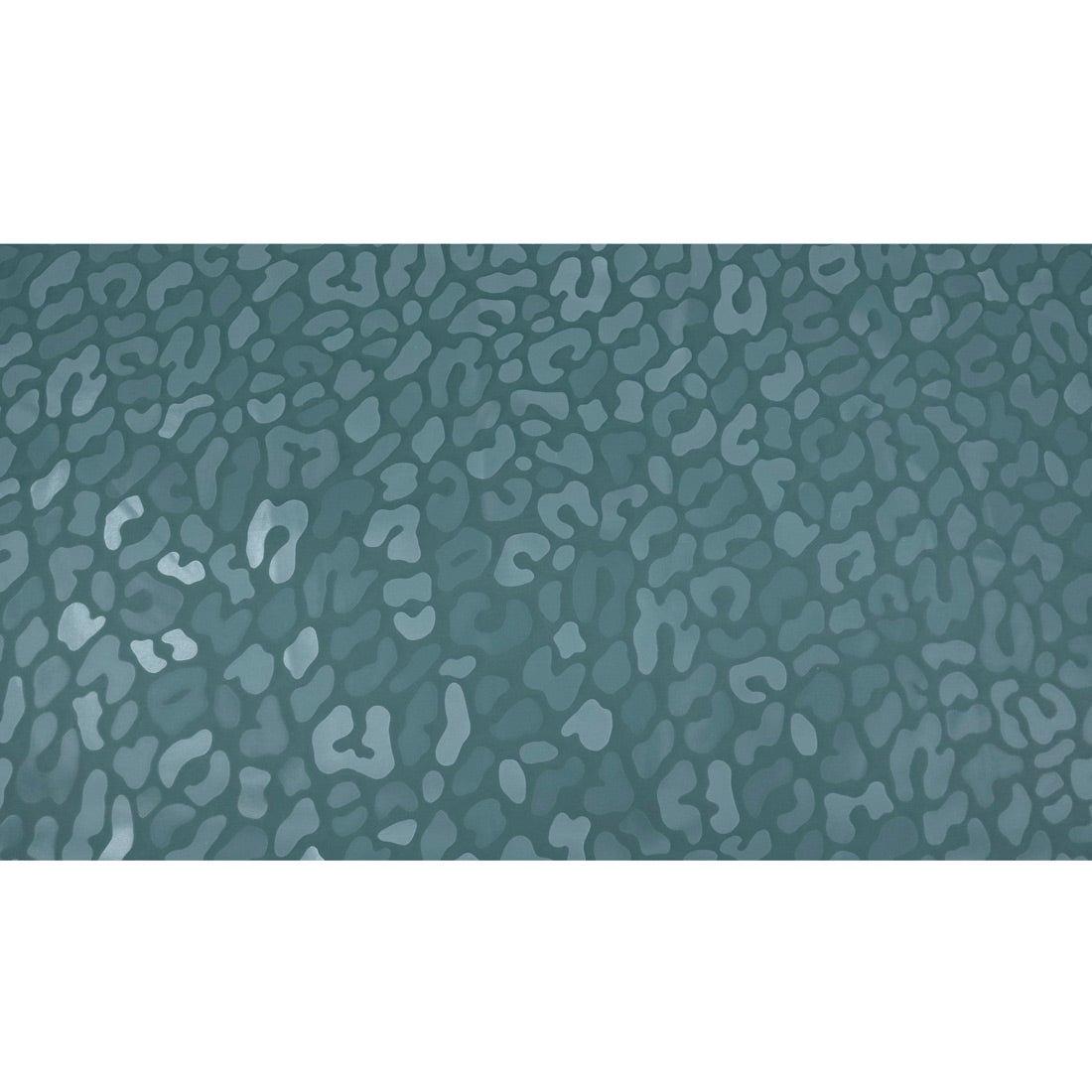 Slick Vinyl Leopard Print Stretch Fabric