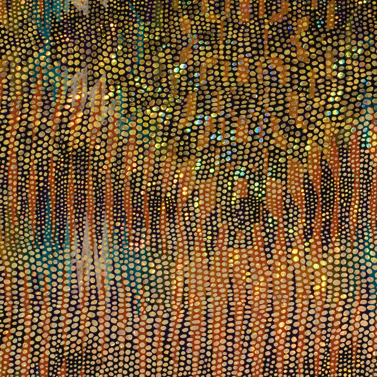 Nylon Spandex Abstract Hologram Fabric 60"