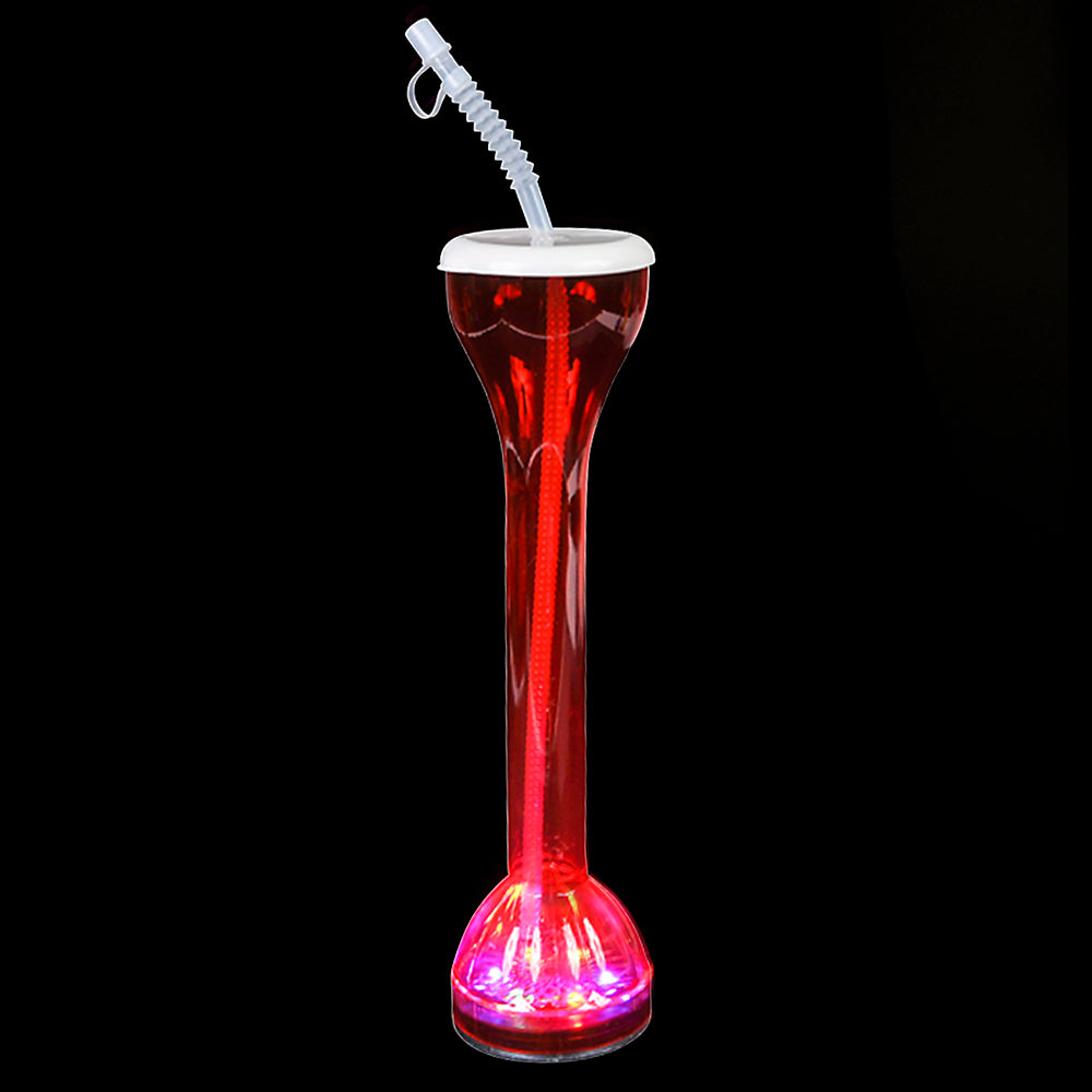 Flashing Plastic Yard Glass 13.50"