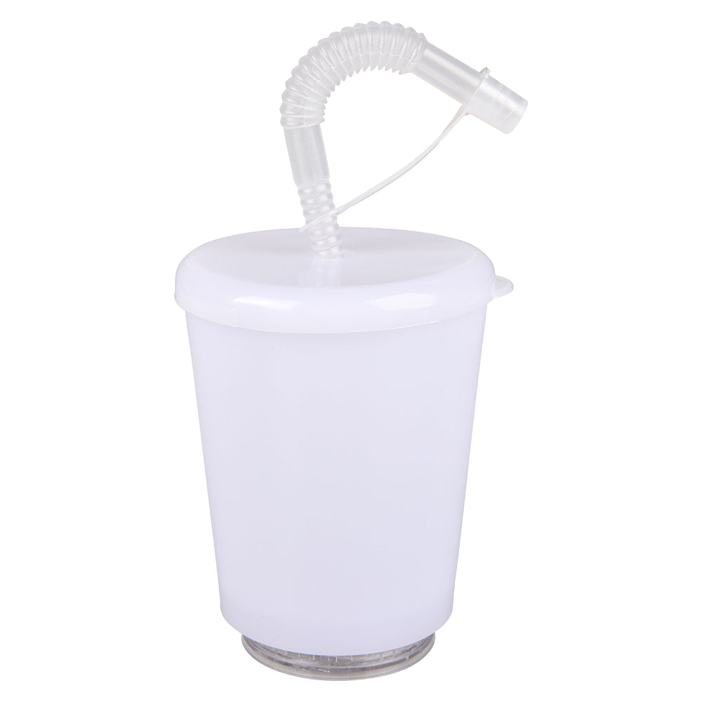 Light-Up Tumbler With Straw (12oz)