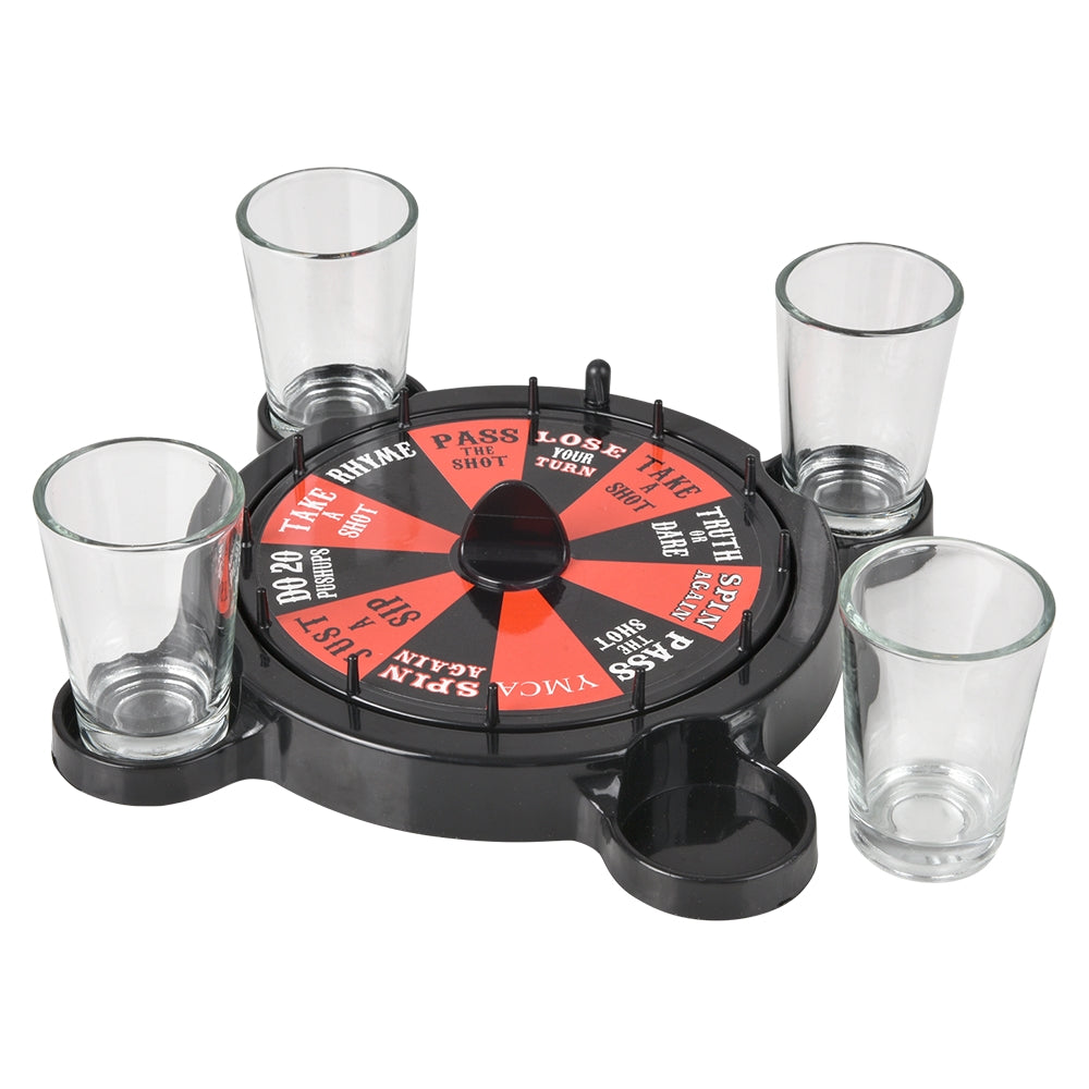 Spinning Drinking Game 6.5" Set