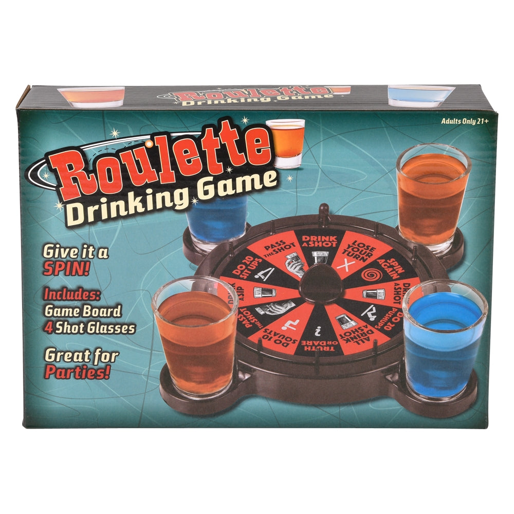 Spinning Drinking Game 6.5" Set