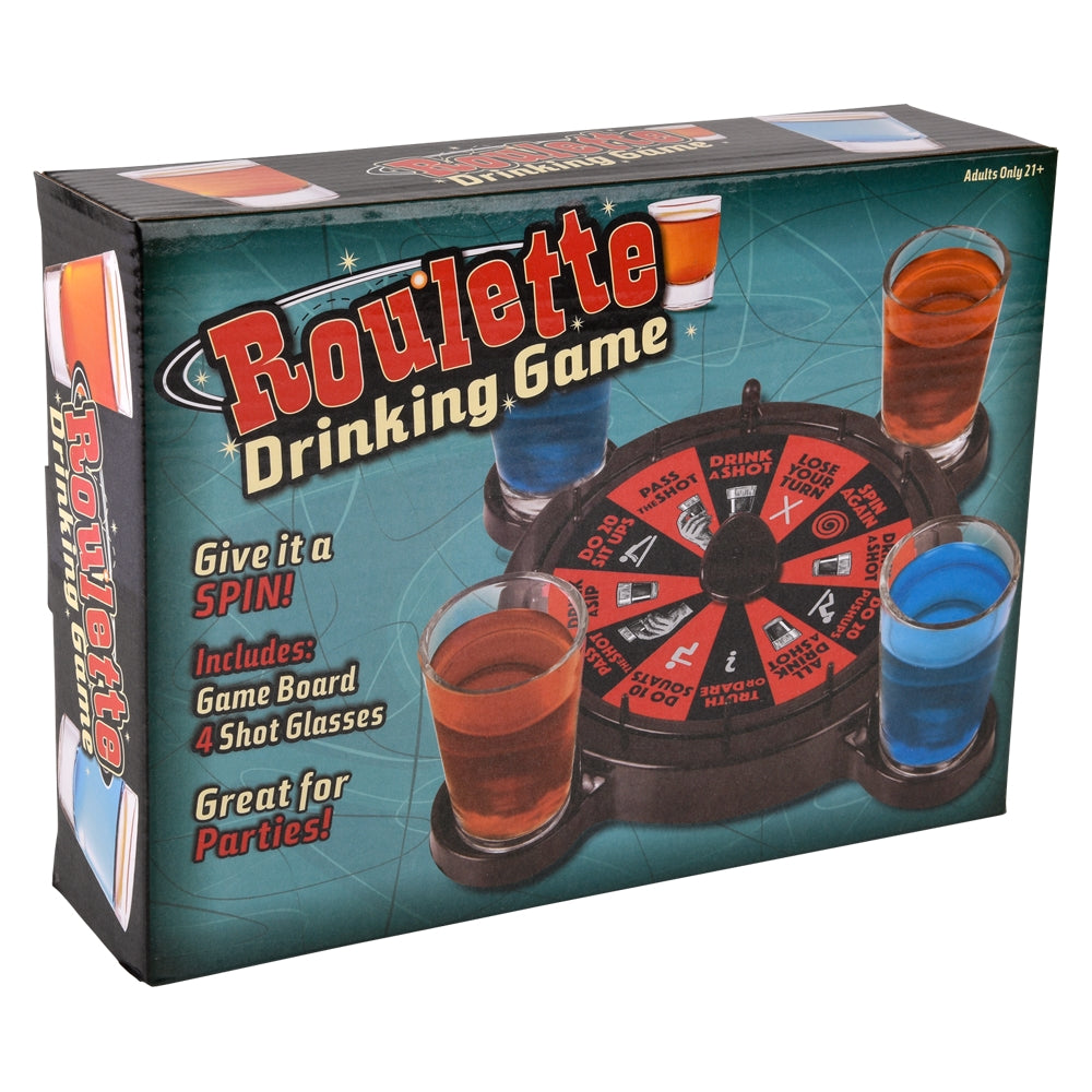 Spinning Drinking Game 6.5" Set