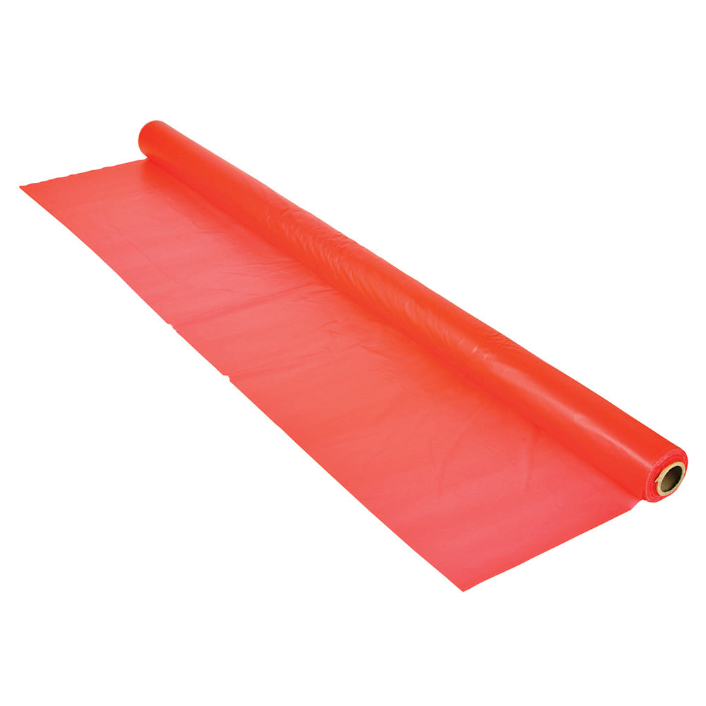 Red Tablecloth Roll 1mil 100' x 40"