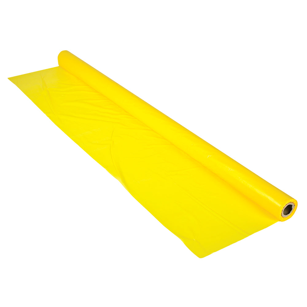 Yellow Tablecloth Roll 1 Mil 100' x 40"