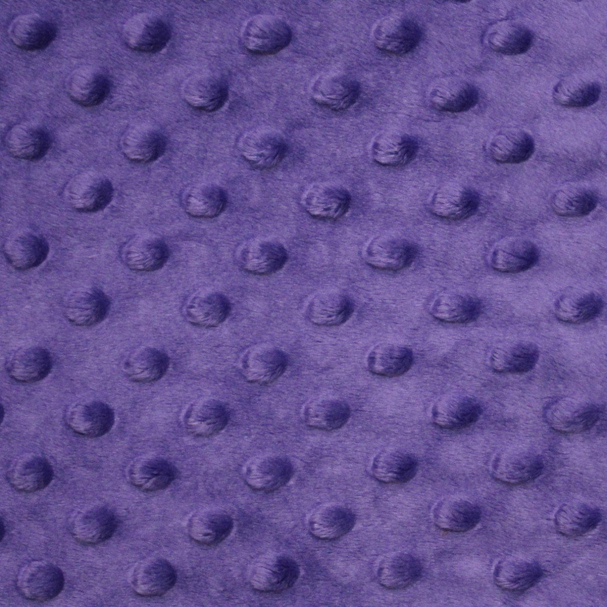 Minky Dimple Dot Faux Fur Fabric - 100 Percent Polyester, Embossed Dimple Dot, 60" Width (1 Yard)