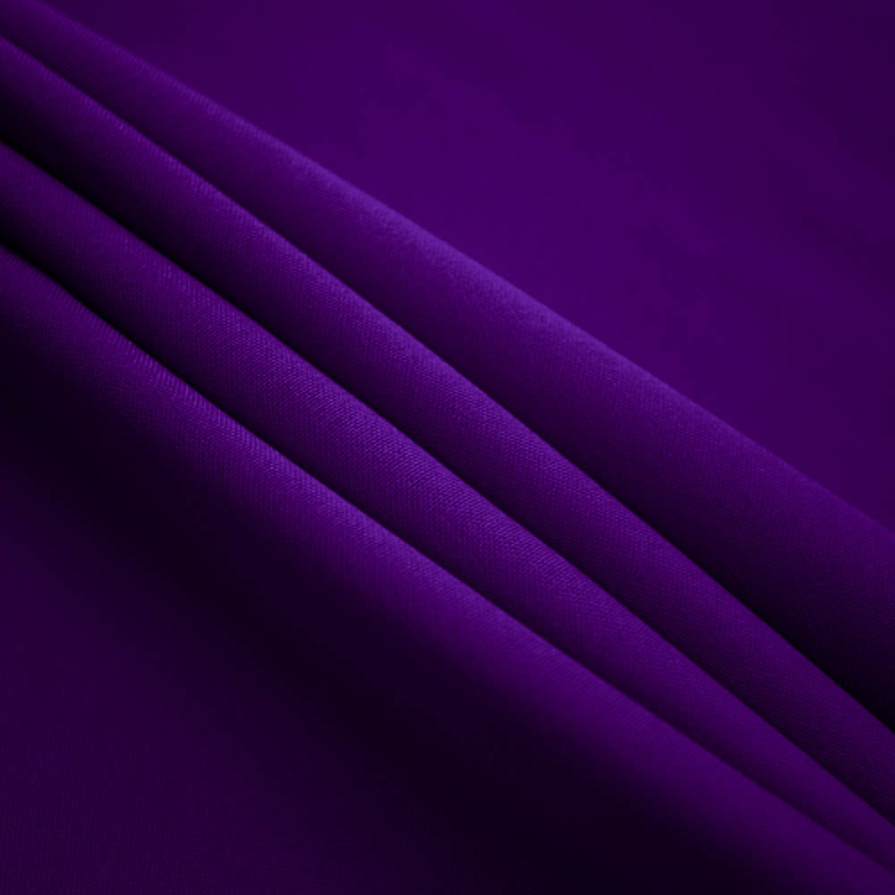 Purple Polyester Poplin (60″) Fabric,