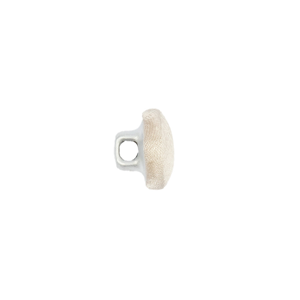 Mood Exclusive Tapioca Silk Covered Button - 18L/11.5mm
