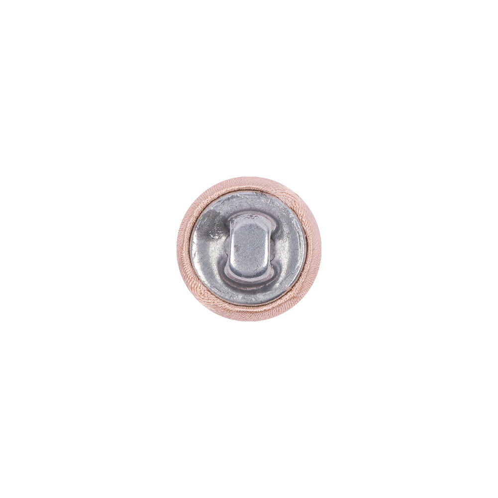 Mood Exclusive Pale Blush Silk Covered Button - 18L/11.5mm