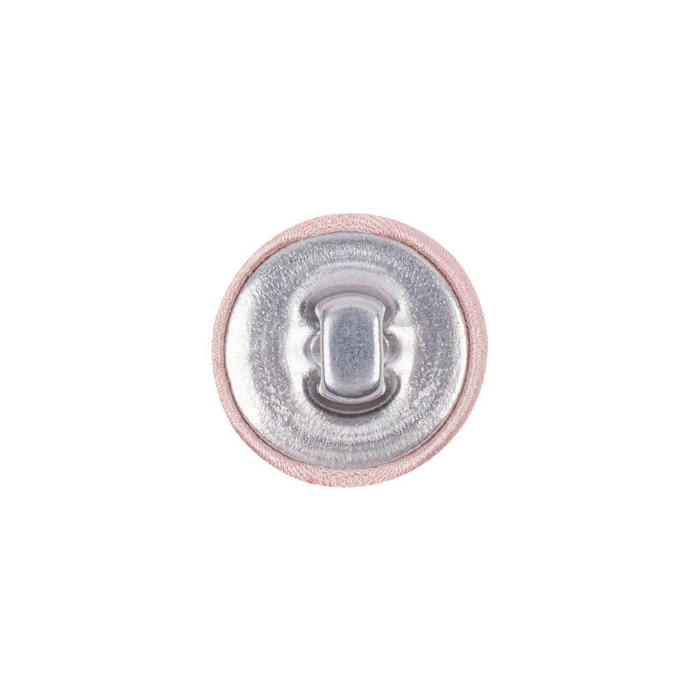 Mood Exclusive Veiled Rose Silk Covered Button - 24L/15mm