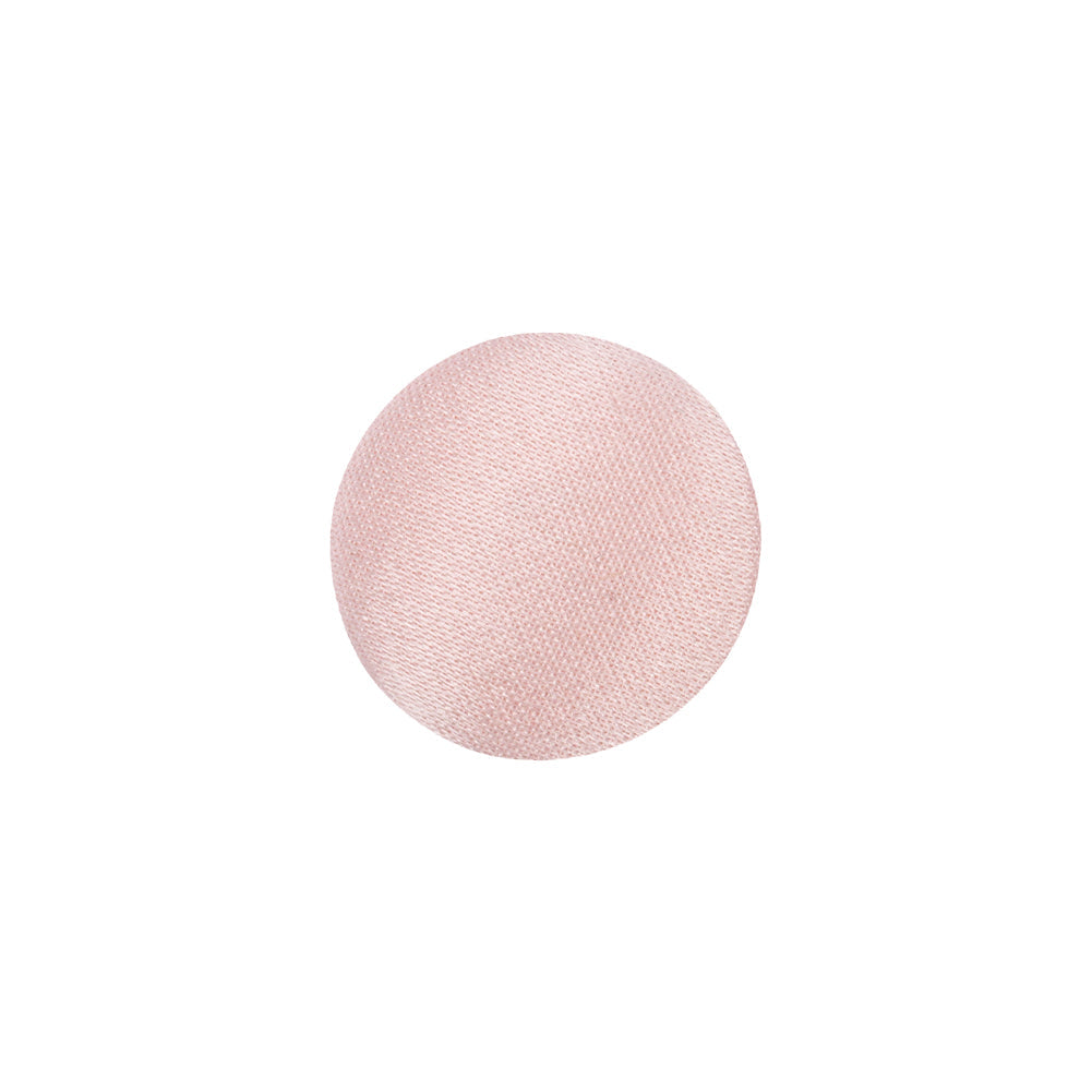 Mood Exclusive Veiled Rose Silk Covered Button - 24L/15mm