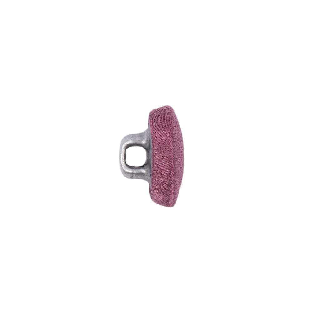 Mood Exclusive Crushed Berry Silk Covered Button - 20L/12.5mm