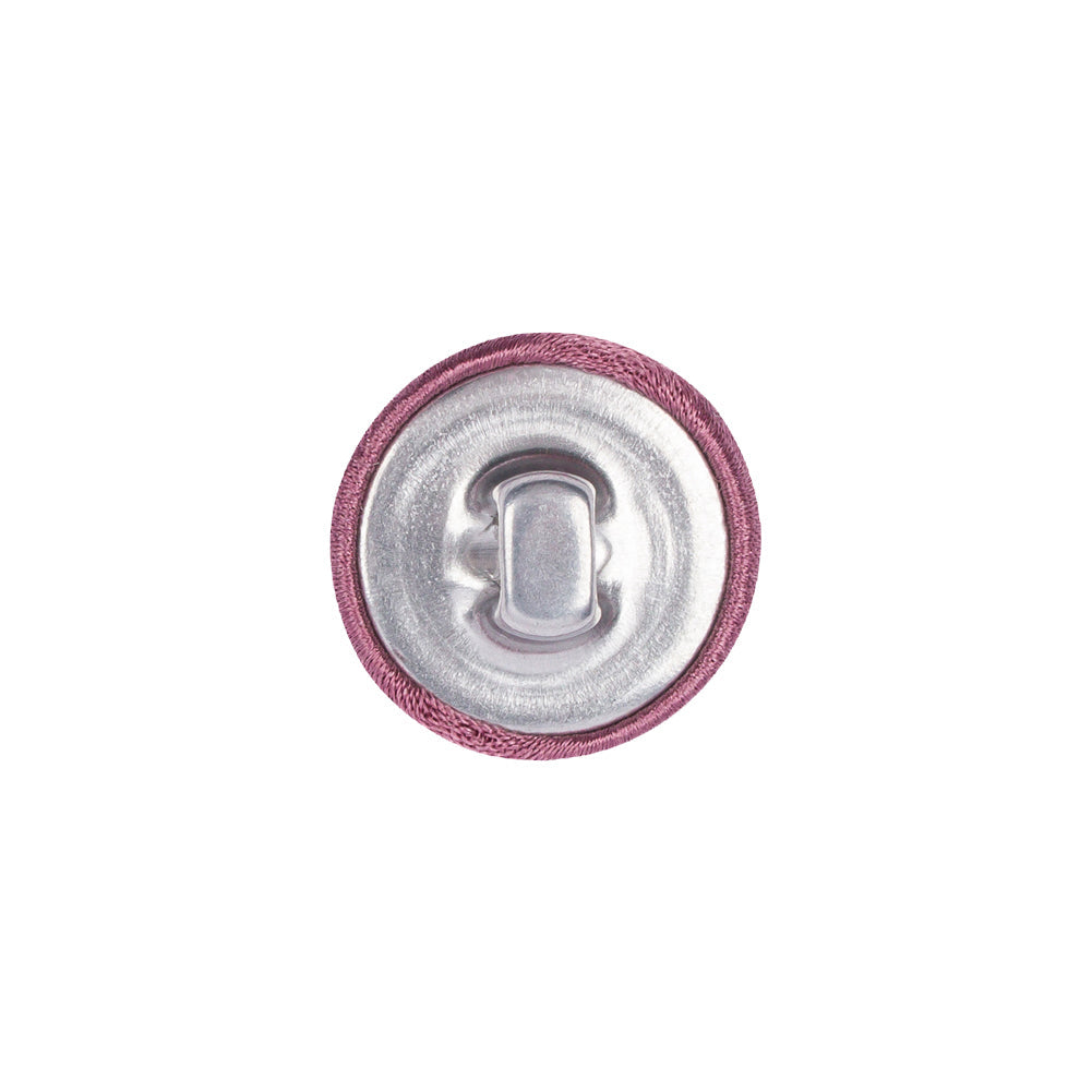 Mood Exclusive Crushed Berry Silk Covered Button - 24L/15mm
