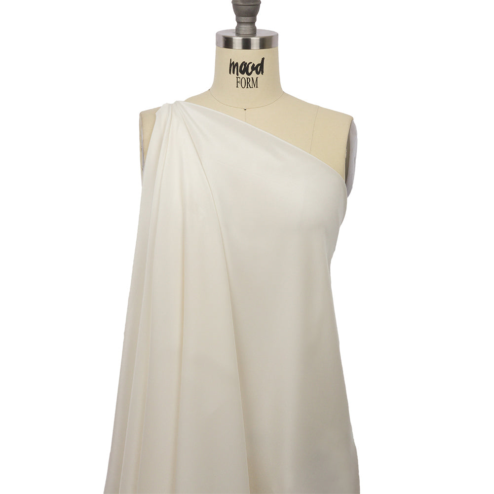 Silk Crepe de Chine - Antique White - Premium Collection