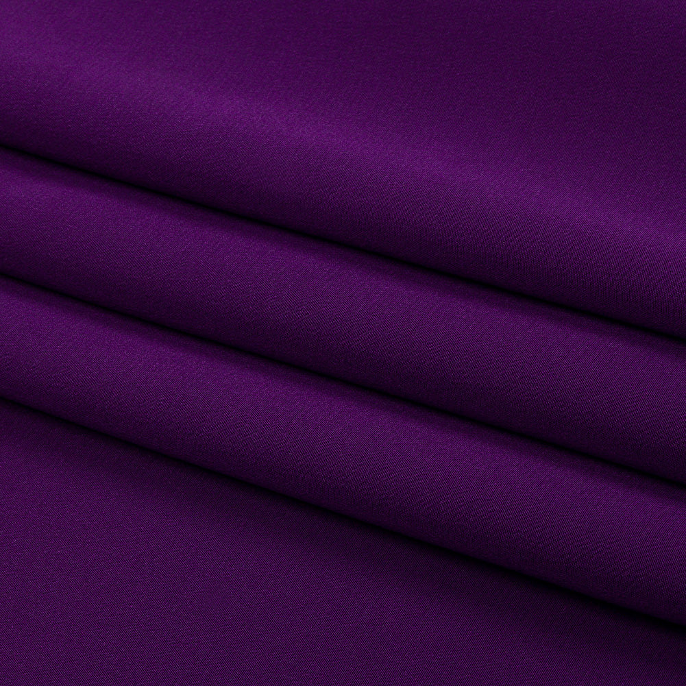 Silk Crepe de Chine - Majesty Purple - Premium Collection