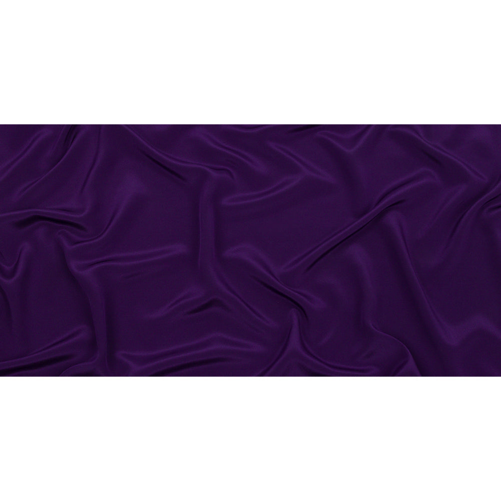 Silk Crepe de Chine - Grape - Premium Collection