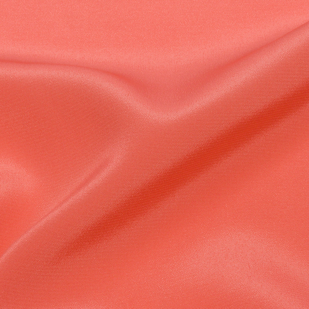 Silk Crepe de Chine - Coral - Premium Collection