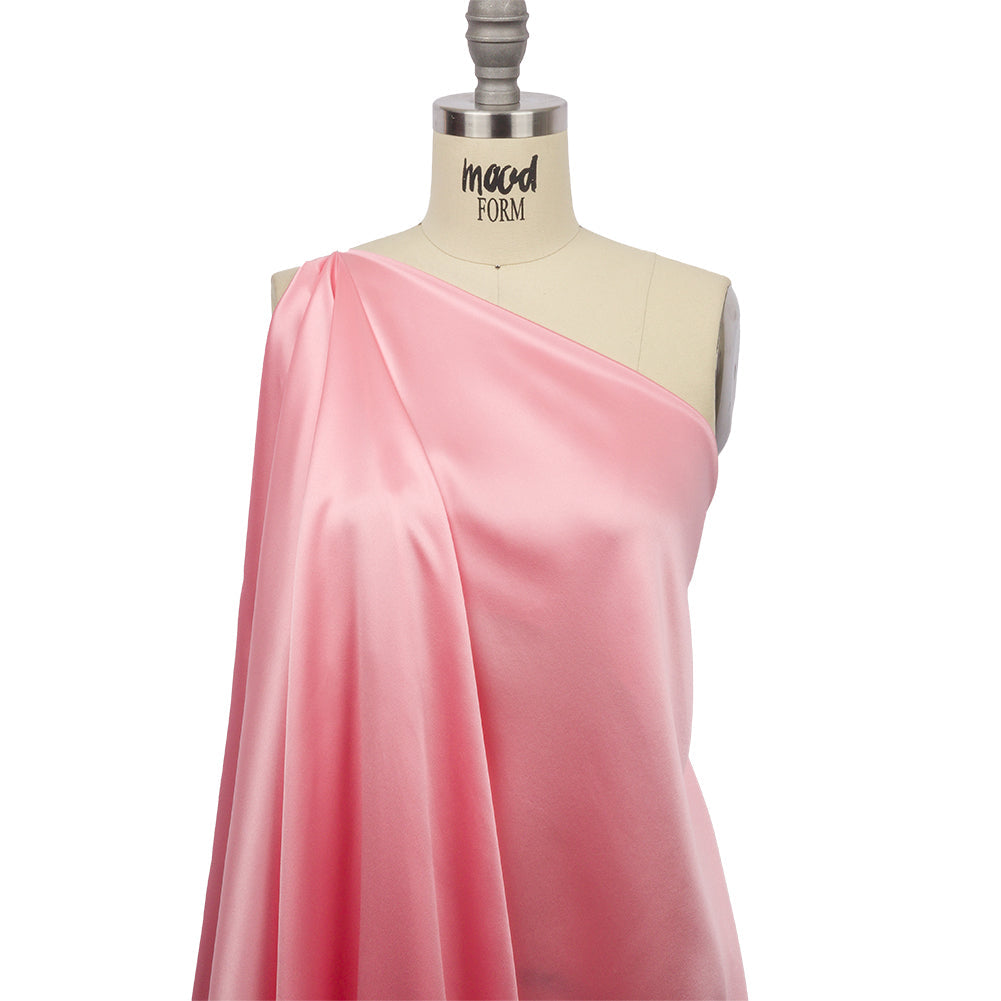 Stretch Silk Charmeuse - Candy Pink - Premium Collection