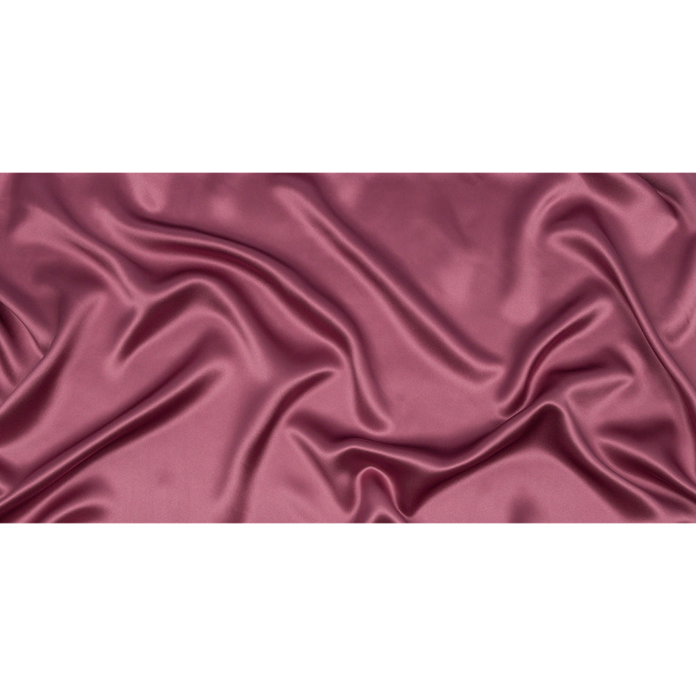 Stretch Silk Charmeuse - Crushed Berry - Premium Collection