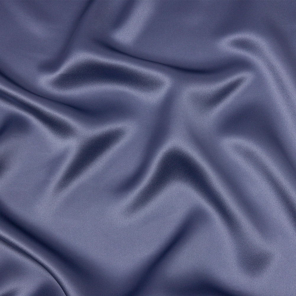 Stretch Silk Charmeuse - Infinity Blue - Premium Collection