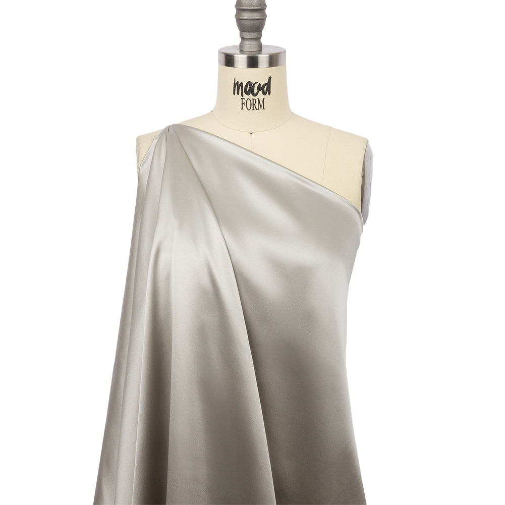 Stretch Silk Charmeuse - Moonstruck - Premium Collection