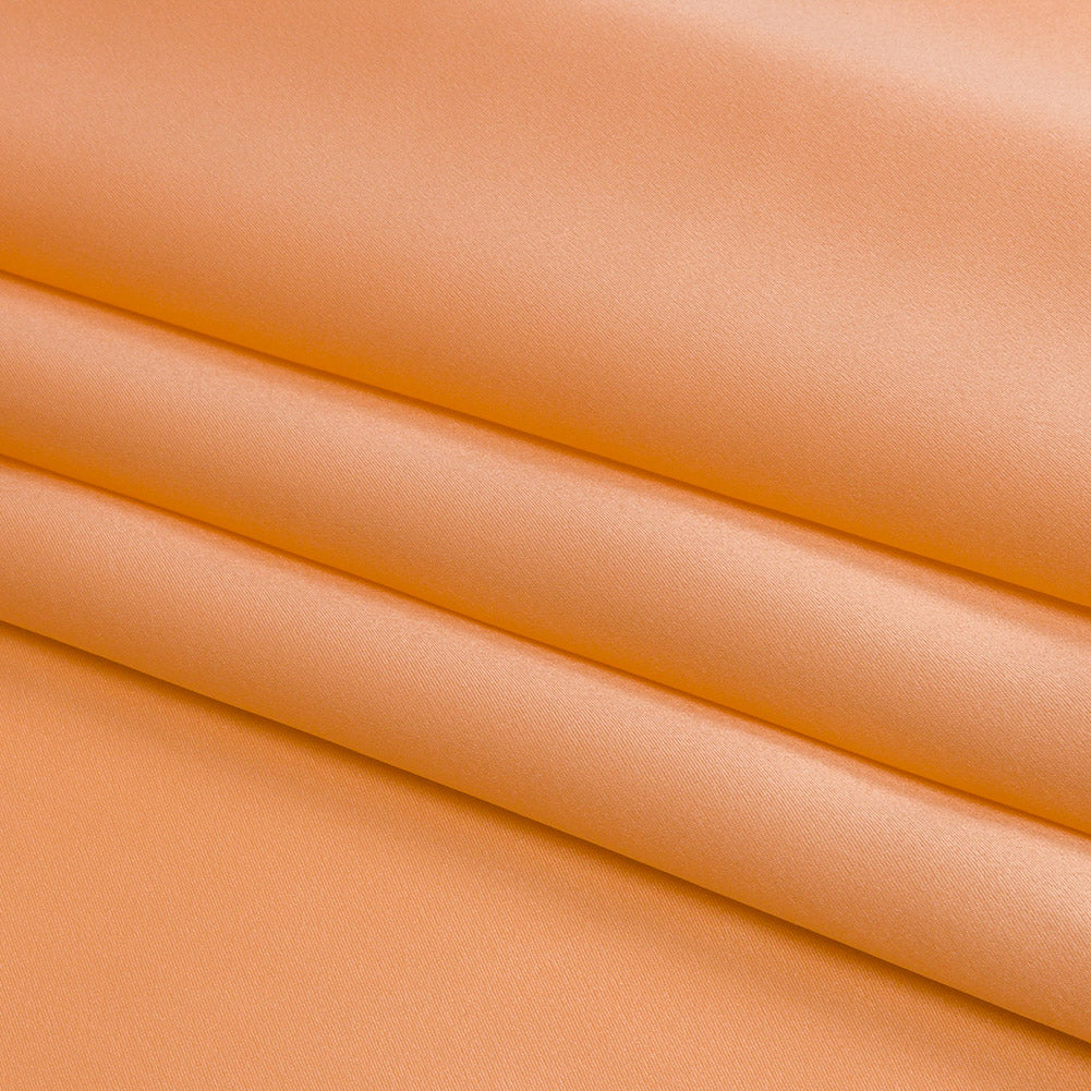 Stretch Silk Charmeuse - Peach - Premium Collection