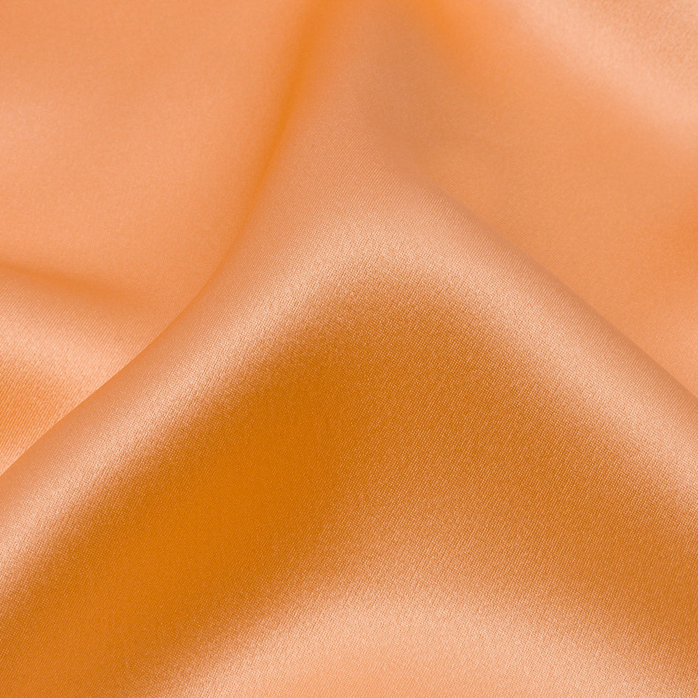 Stretch Silk Charmeuse - Peach - Premium Collection