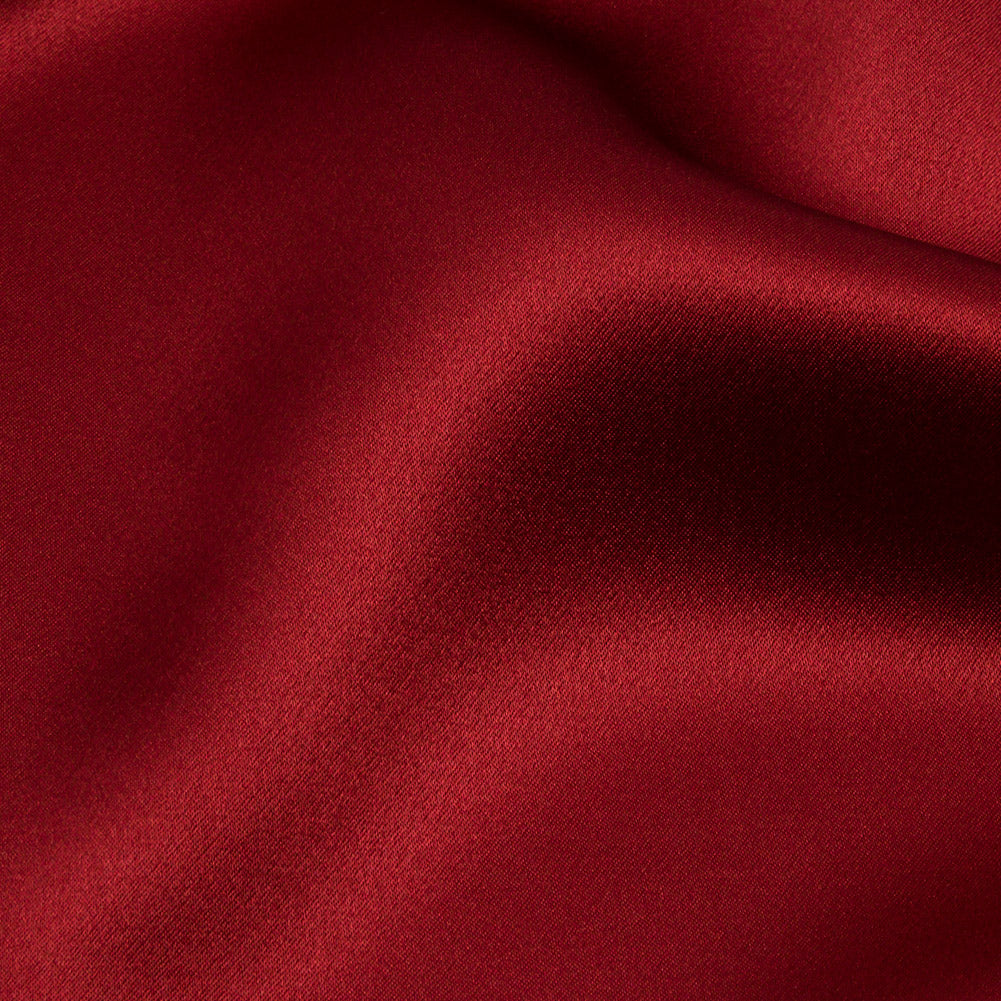 Stretch Silk Charmeuse - Rust - Premium Collection